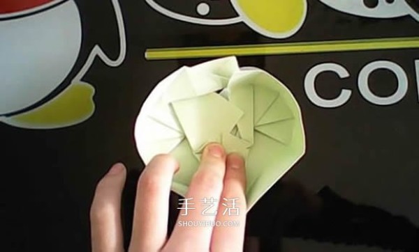 Valentines Day Gift Box Origami Tutorial How to Fold a Heart Carton with Lid