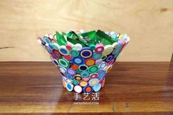 Handmade paper bowls, exquisite and fashionable decorative ornaments! 