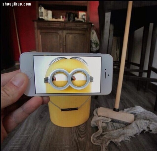 Mobile phone wallpaper creative DIY integrates film and television cartoon characters into life