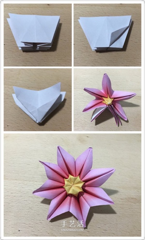 How to make origami sunflowers with detailed steps, simple and easy to learn! 