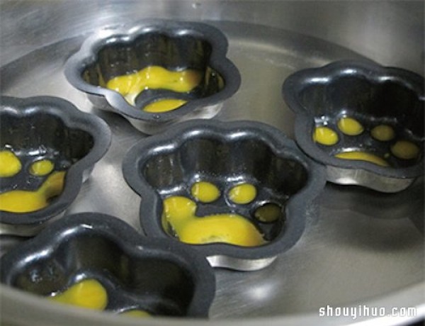 Super cute cat paw boiled eggs can be easily DIYed in an electric cooker at home! 