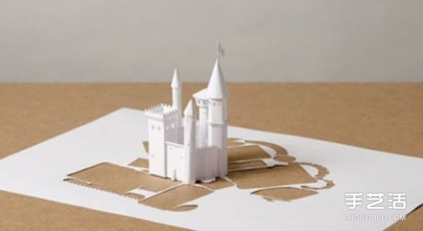 A4 paper sculpture works pictures, exquisite A4 paper model pictures to appreciate