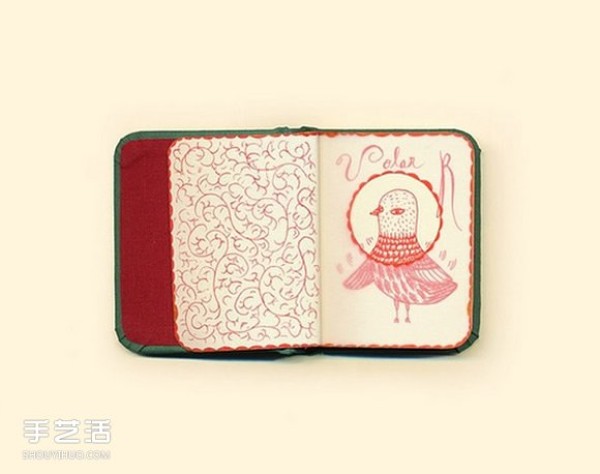 Exquisite handmade notebooksThe perfect handicraft made of hand-painted paper cutting