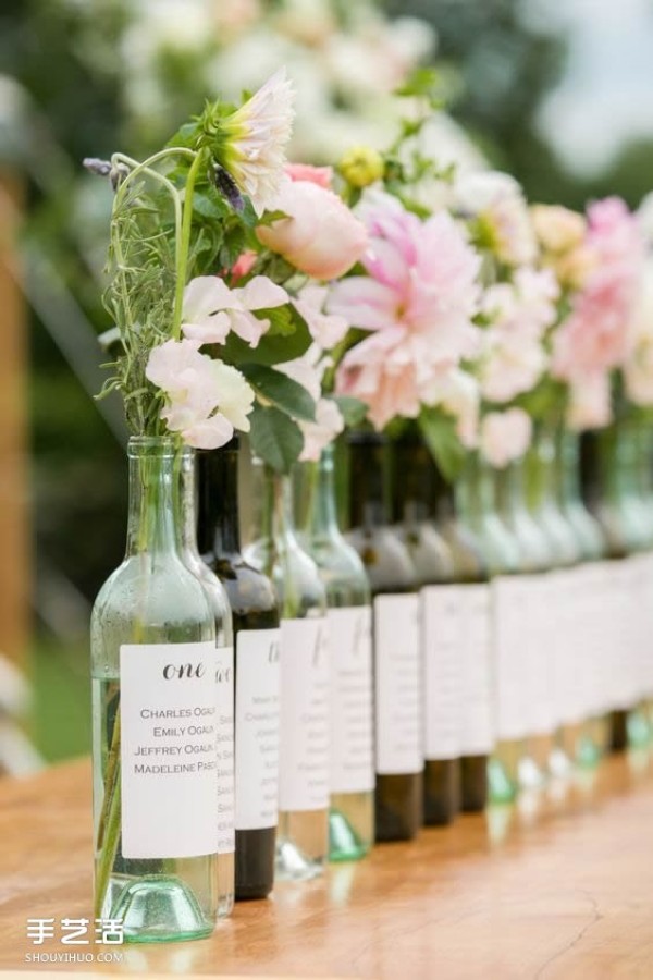 Spring theme wedding inspiration DIY can be very photogenic at low cost! 