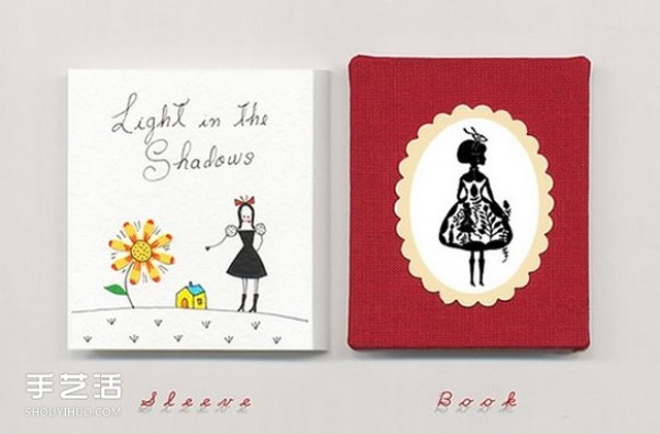 Exquisite handmade notebook works, perfect handicrafts made of hand-painted paper-cutting