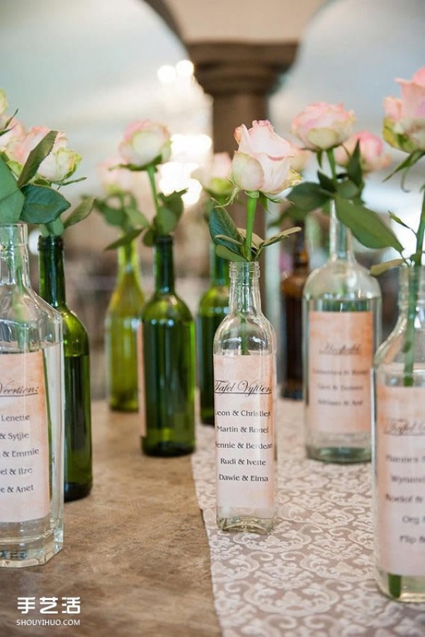 Spring theme wedding inspiration DIY can be very photogenic at low cost! 