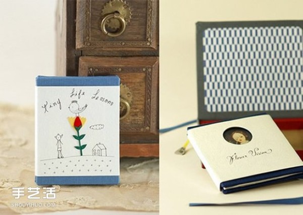 Exquisite handmade notebook works, perfect handicrafts made of hand-painted paper-cutting