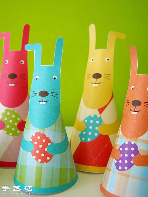 Children, look over here: super cute handmade paper animals