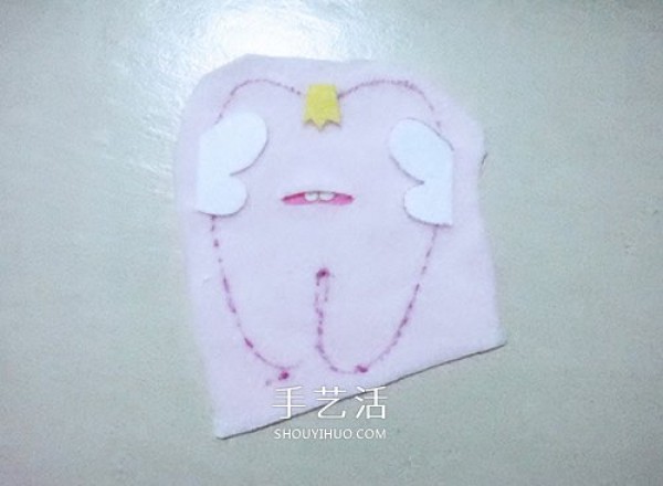 Cute Tooth Baby Doll DIY Fabric Tooth Baby Doll Production