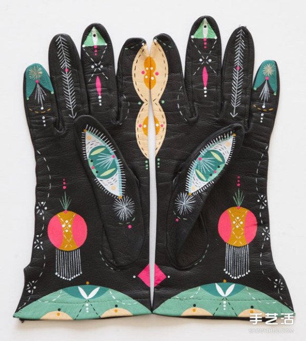 Old glove painting plan, fairy tale style makes people fall in love with it again! 