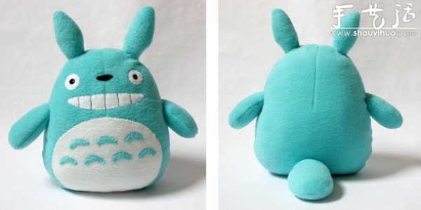 Tutorial on handmade DIY Totoro plush doll