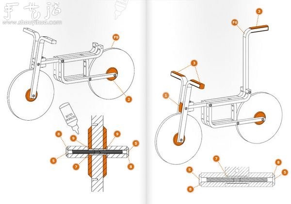 IKEA Wooden Bench DIY Wooden Bicycle