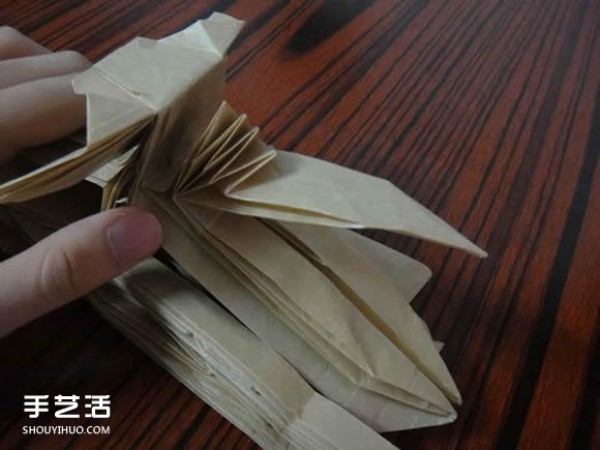 Shagugan no Shana origamiIllustrated anime character Shana origami tutorial