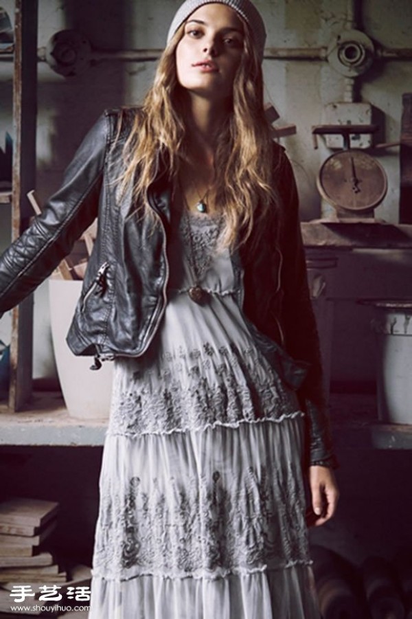 A & F romantic bohemian style womens clothing design and outfit