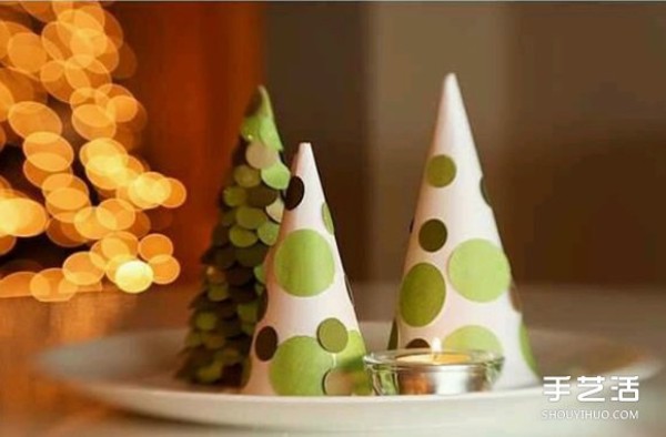 How to make a Christmas tree for toddlers, how to make a simple and cute little Christmas tree