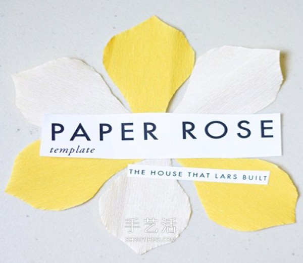 How to make crepe paper roses and make simple roses from crepe paper