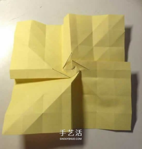 The original folding method of Weiwei Rose, detailed origami rose process steps