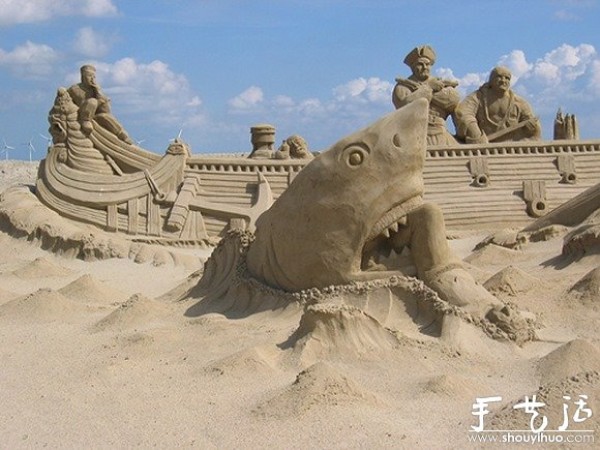 Amazing sand sculpture pictures