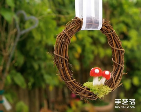 DIY pictures of forest style wedding accessories, feel full of happiness! 