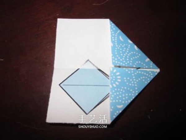 Simple dart origami method and a good-looking dart folding diagram tutorial