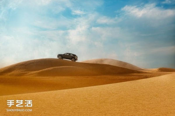 The car world at 1:43! Miniature photographer creates Audi desert ad