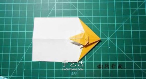 How to make a realistic goat origami with hand-made origami 3D goat illustration