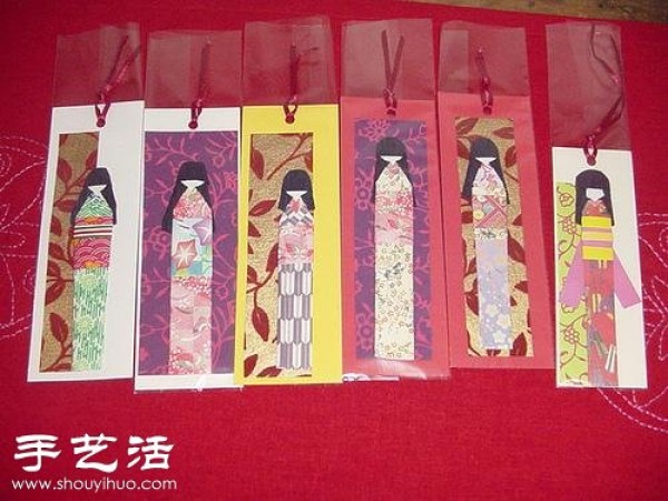 Japanese ethnic style kimono doll origami art