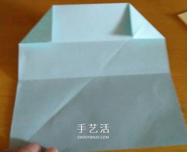 How to fold a windmill box, illustrated tutorial on how to fold a square windmill gift box