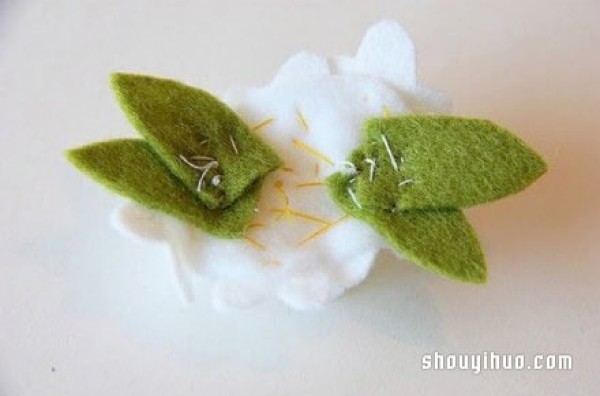 Fabric flower hairbands and hairpins to make Korean-style flowered hairbands and hairpins DIY