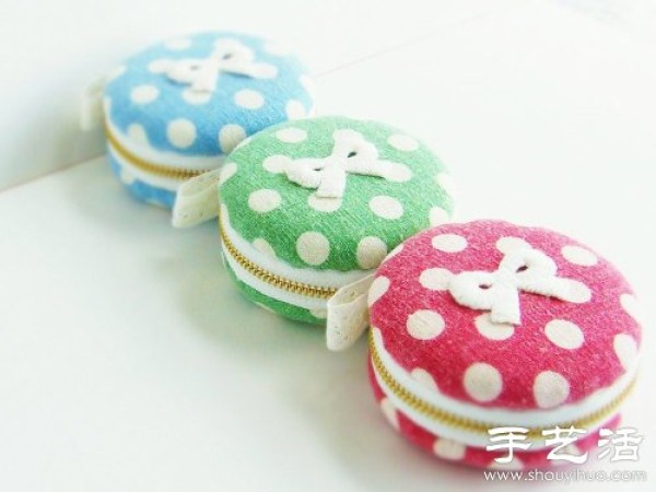 Fresh, elegant and cute macaron coin purse