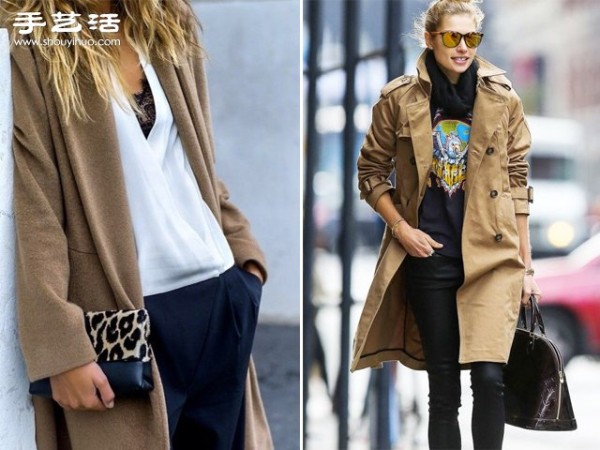 Get your caramel khaki coat ready for fall