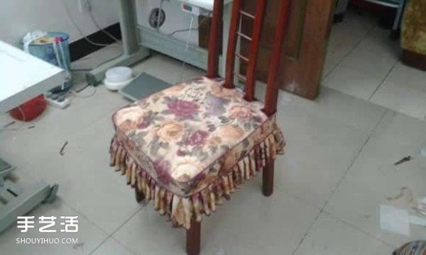 How to make household chair covers, illustrated tutorials on how to make handmade dining chair covers