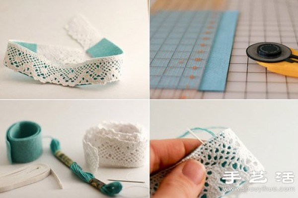 How to make a fresh lace headband