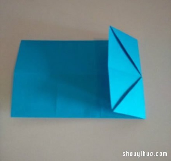 An illustrated tutorial on how to fold a six-hole pen holder origami to make a colorful pen holder