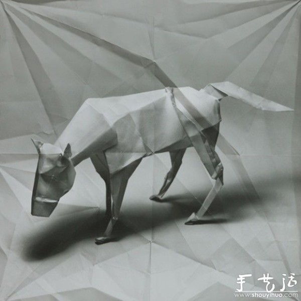 Marc Fichous exquisite origami works