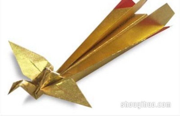 Phoenix Folding Illustrations Tutorial on Origami Phoenix