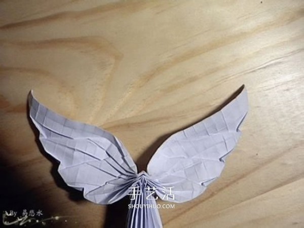 Hojo Takashis Angel Wing Origami CP Picture + Real Shot Illustration Tutorial