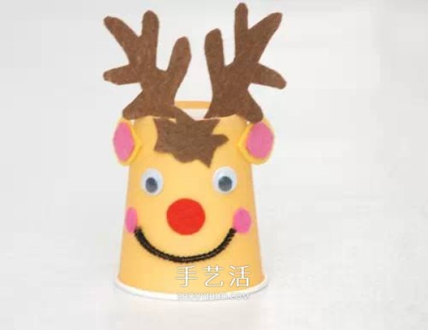 Creative paper cup handmade pictures, use paper cups to make cute little animals