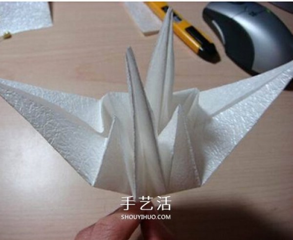 It means a hundred years of happy marriage! Illustration of how to fold beautiful paper lilies