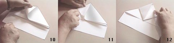 DC-3 aircraft origami method