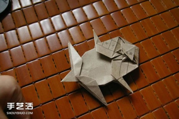 Mabona Rhino Origami Tutorial, Mabona Rhino Origami Illustrations