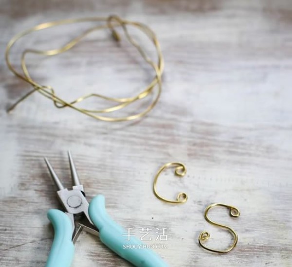 How to make a small bracelet with copper wire and a fresh copper wire bracelet