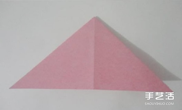 Handmade origami peach step by step diagram, peach folding illustrated tutorial