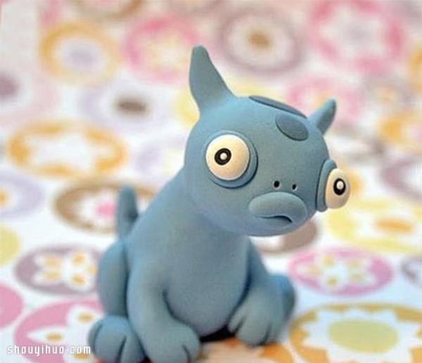 How to make little monsters with colored clay, DIY tutorial for clay monsters