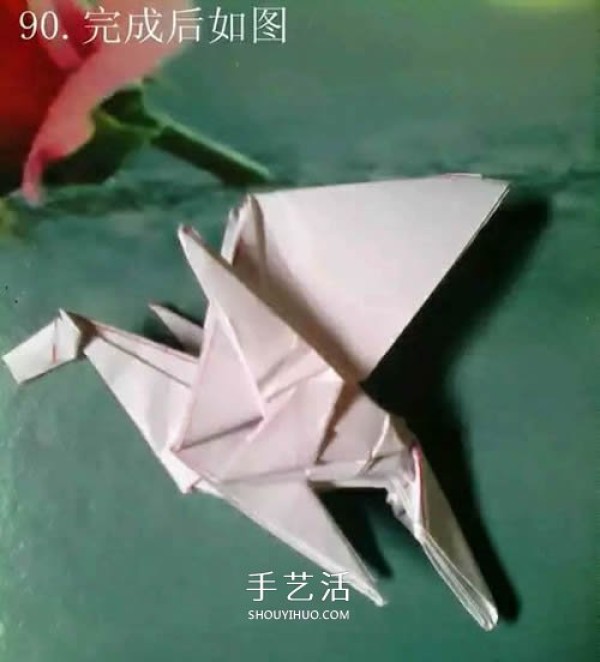 How to Origami Pegasus Illustrated Tutorial Steps to Fold a Handmade Pegasus