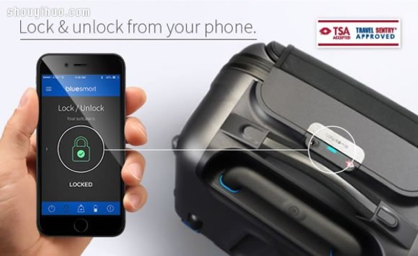 Bluesmart smart suitcase is your personal luggage butler!