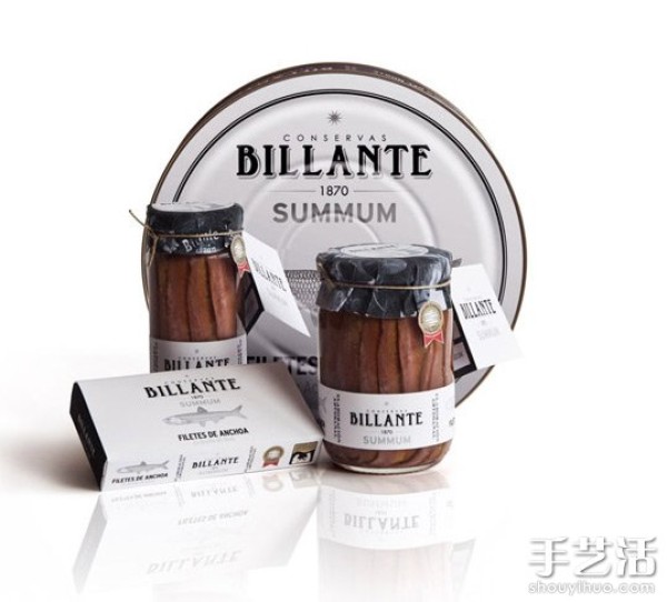 Appreciation of the wonderful packaging pictures of the Italian Billante brand