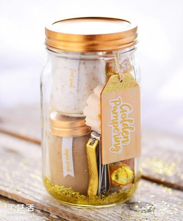 Mason Jar environmentally friendly gift DIY, a gift-giving method worthy of your reference