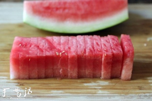 Creative gourmet DIY - watermelon skewers