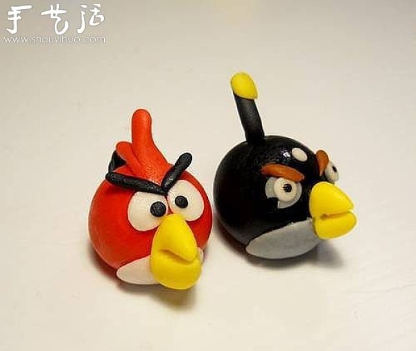 Polymer handmade Angry Birds